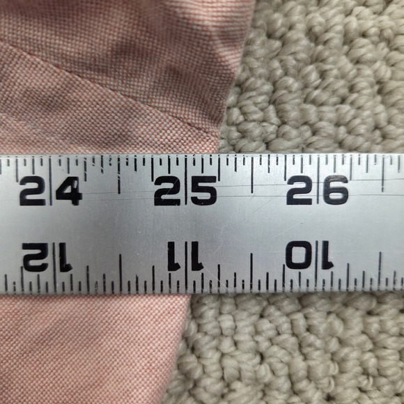 Ralph Lauren Oxford Shirt Long Sleeve Button Down Flesh Pony Pink Mens XL - Picture 7 of 8